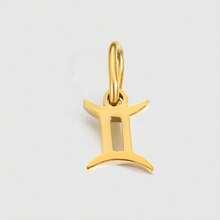 Constellation Zodiac Charms For Jewelry Making Supplies Gold Color Pendant Diy Necklace Bracelet Earrings Accessories - Gold - View 15