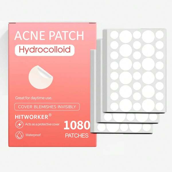 1080 Pieces/Set Of Hydrogel Transparent Cover Defect Sticker - Waterproof, Can Be Used In The Day And Night, Portable And Easy To Use.