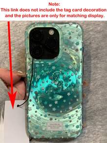 Summer Mint Green Gradient Smudge Star Swirl Pattern Phone Case Compatible With IPhone 17Promax 17Pro 17 16Promax 15 Promax 14 Plus 13 12 Pro Max 11 Stylish Orange Glossy Jelly Soft Protect Back Cover