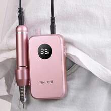 duofu Tragbare Hochgeschwindigkeits-Elektrische Nagelschleifer 35000RPM Nagelbohrmaschine Wiederaufladbarer Nagelfeile Nagel Zubehör Gel Nagellack Schleifmaschine Professionelles Werkzeug Maniküre Set für Weihnachts- und Neujahrsgeschenk