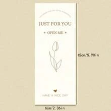 50Pcs Thank You Stickers For Small Business Gift Box Packaging Sticker Decorate Seal Label - Pink - View 12