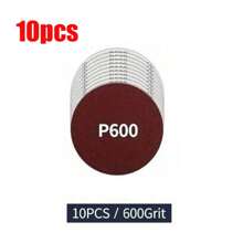 4 Inch Hook And Loop Pad - M10 Thread, Suitable For Cordless Drill/Angle Grinder - Electric Grinder Hook And Loop Disc, Buffing Pad, Self-Adhesive Plate, Angle Grinder Grinding Disc, Electric Drill Grinding Disc, Sandpaper (P60/P120/P240/P230/P600) Applicable For - Wood, Metal And Auto Polishing