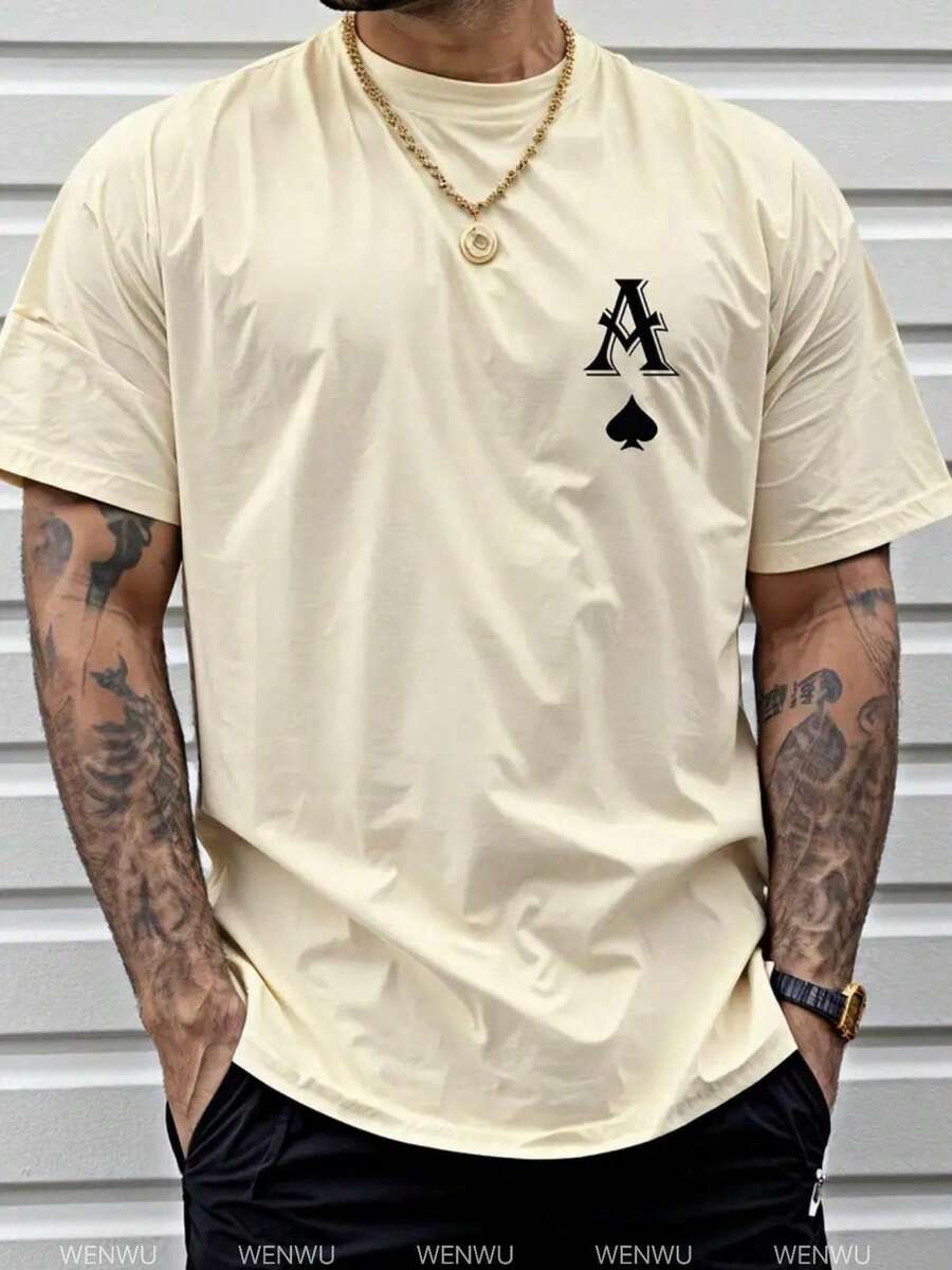 Men's Basic T-Shirt 30.1 Classic Short Sleeve Summer