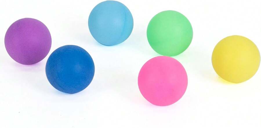 Tower Of Tracks Replacement Balls, 6-Pack Lightweight Cat Toy Balls For Track Toys, Multicolored - Camel - View 1