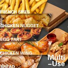 50 Pieces Square Disposable Air Fryer Liners (6.3in/8in), Paper Air Fryer Liner Pots, Paper Basket Bowls, Baking Trays, Oven Accessories, Baking Tools, Kitchen Gadgets, Kitchen Accessories, Cooking Utensils