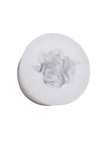 1pc Clear Liquid Silicone Material Mold - Tiger Head, Jasmine, Tulip, Honeysuckle, Peony Flower Candle And Soap Making, DIY Handcraft, Car Fragrance Decor