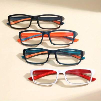 Ultra Light Sports Reading Glasses For Men And Women Presbyopia Glasses For Men And Women Square Frame Reading Presbyopia Glasses+1.0 To +4.0