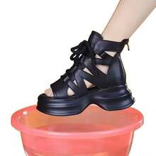 Women Walking Shoes - 棕色 - 查看 7