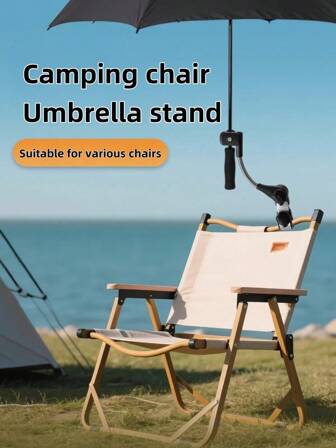 1 pieza Soporte para parasol, caja de silla de camping para exteriores, soporte para paraguas