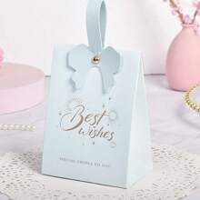 6 Stück Premium Hochzeits Gastgeschenk Box, handgehaltene Süßigkeiten Geschenkbox, elegante Hochzeit, Weihnachten, Valentinstag, Geburtstag, Süßwarenladen Geschenkbox