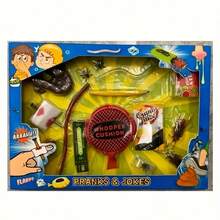 夏季万圣节愚人节恶作剧礼盒套装，娱乐恶搞套装，仿真蟑螂、飞蛾、口香糖、粪便放屁垫 - 彩色 - 查看 2