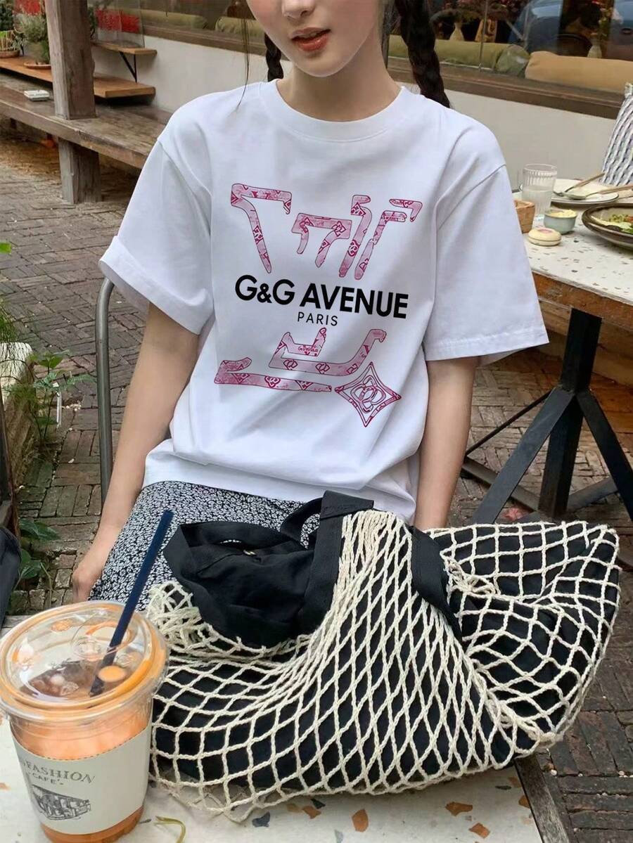 Women T-Shirts - 白色 - 查看 1