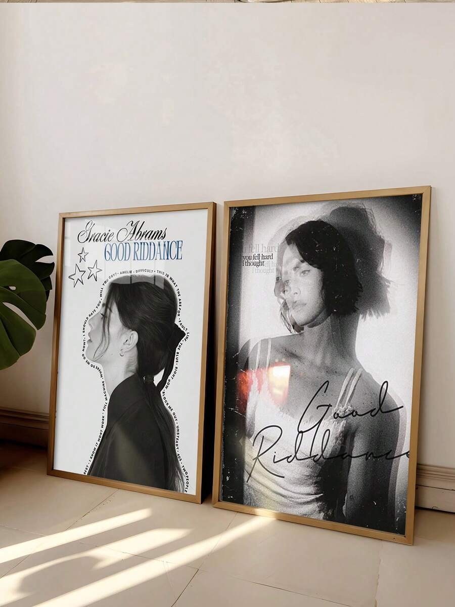 1PC Album Poster, Canvas Print Poster, Music Art Poster, Stylish Wall Art, Music Wall Art, Wall Decoration, Gift For Music Lovers, Bedroom Living Room Office Wall Decoration, No Frame