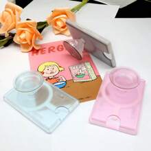 Soporte magnético para tarjetas de colores tipo macarrón, con 1-3 ranuras para tarjetas y función atril, conveniente para estudiantes y viajeros, excelente para uso diario y ver videos