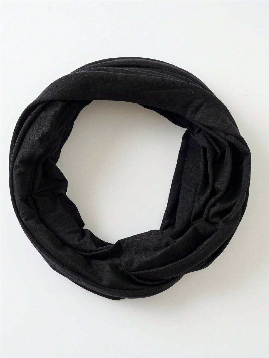 1pc Women's Solid Color Silky Soft Travel/Photo Shawl, Versatile Simple Fashion Neck Scarf