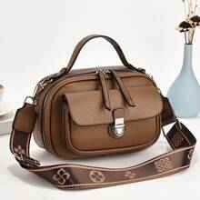 Women Shoulder Bags - 卡其 - 查看 4