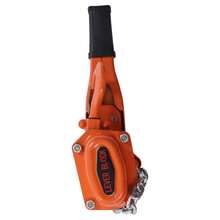 1650LBS 3/4 Ton 10ft Manual Chain Hoist With Hooks, Durable Manganese Steel, Ergonomic Design, Ideal For Workshop And Construction Lifting Tasks - Orange - View 1