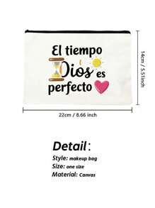 Geantă de umăr din pânză imprimată plus geantă mică albă, imprimată cu litere colorate, model soare, dragoste, geantă de mână portabilă casual, geantă de depozitare simplă pentru călătorie, geantă cosmetică de călătorie de mare capacitate, geantă de voiaj, cu un design nou și capacitate mare, ceea ce o face o alegere ideală pentru cumpărături, potrivită pentru nunți, zile de naștere, plaje și sărbători, înapoi la școală și cumpărături.