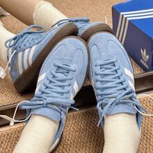 Adidas Originals Handball Spezial 低帮休闲运动鞋，2026 新款，BD7632 - 藍色 - 查看 8