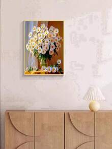 1 件 DIY 钻石画 水钻刺绣花朵花卉家居装饰 全钻 11.8*15.7 英寸/30*40 厘米 - 彩色 - 查看 5