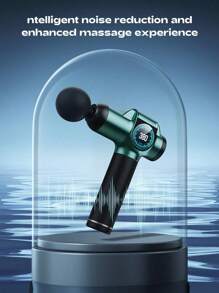 Portable Muscle Massage Gun For Body Massage, Massage Gun Deep Tissue, Silent Brushless Motor And Portable Massage Gun With 8 Interchangeable Heads For Deep Muscle Relief And Relaxation, Relax Gift