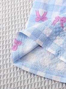 2 sztuki spodni piżamowych w kratę dla kobiet, luźne spodnie wypoczynkowe z kokardką, spodnie do spania dla kobiet, ubrania na jesień