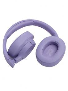 JBL Tune 770NC 智能环境降噪无线耳机，蓝牙 5.3，续航时间长达 70 小时，支持快速充电，轻巧舒适，可折叠设计 - 紫色 - 查看 5