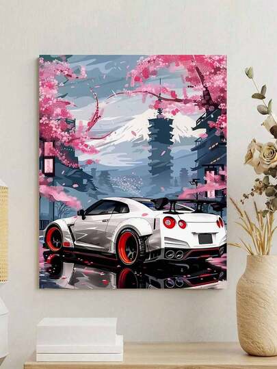40*50cm Frameless DIY Digital Oil Painting: Ignite Creative Life, Depict A Colorful World. DIY Digital Oil Painting, Start Your Art Journey. It Is The Perfect Fusion Of Creativity And Fun, An Excellent Choice For Interaction, Couples Sharing, And Personal Relaxation.