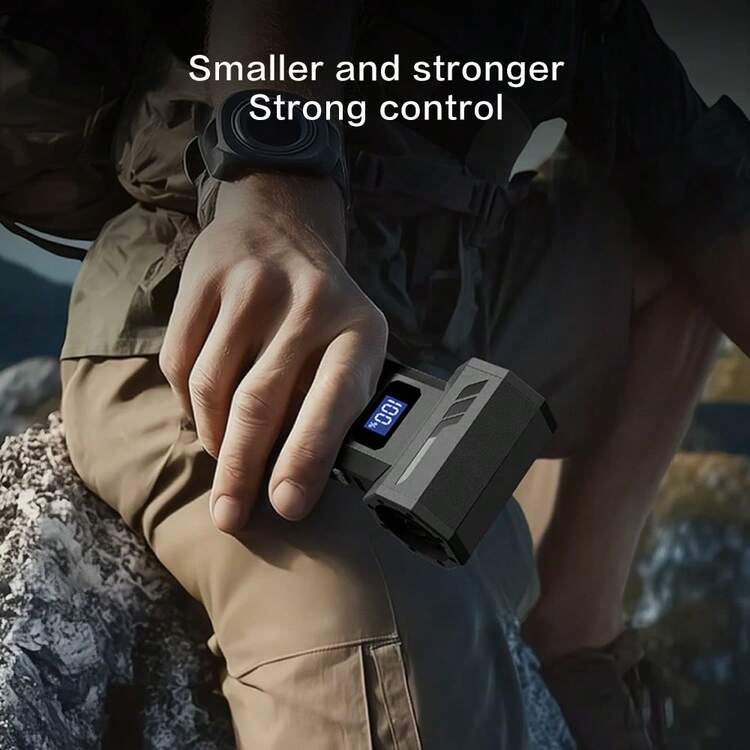 160,000 RPM Turbo Hurricane Blow Dryer, 160W Cordless Electric Duster With 4 Adjustable Speeds Brushless Motor, LED Light And Multi-Nozzle Set, Suitable For Computer/Car Cleaning - Multicolor - View 8