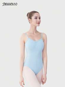 balletto Adult Ballet Dance Leotard - Lace Leotard Camisole, Snug Fit For Training, Audition, Gymnastics