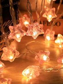 1 Stück romantische LED Fee-Lichterkette in Herzform, dekorative Beleuchtung für Zuhause Schlafzimmer, 3D Kunst Dekor Thema, batteriebetrieben, perfekt für Valentinstag, Geburtstag, Hochzeit, Muttertag, Innen- und Außengarten, Weihnachten, Feiertagsparty, Blumen, Geschenke & Deko, traumhafte Atmosphäre, 150/300 cm - Rosa Liebesherz - Übersicht 6