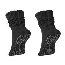 3 Pairs Of Very Suitable Sports Stacked Socks Yoga Socks For Women, Soft And Comfortable, Non-Slip And Shock-Absorbing, Suitable For Daily Pilates, Running, Fitness, Cycling,