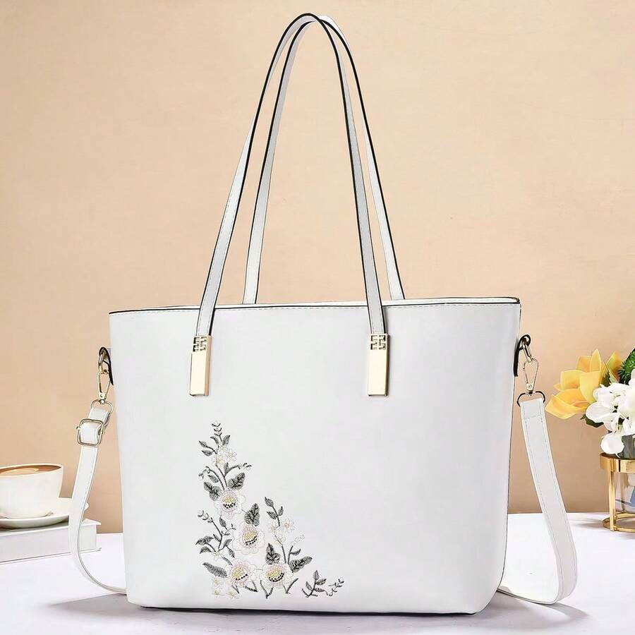 Women Top Handle Bags - 紫色 - 查看 1