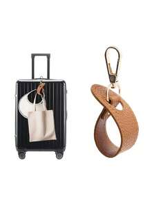 1pc Travel Cap Clip, Solid Color, Suitable For Luggage, Multifunctional Baseball Cap Clip, Outdoor Hat Companion, Mini Travel Cap Clip, Outdoor Backpack Luggage Storage Clip, Multifunctional Sun Hat Clip, Hat Accessories, Can Securely Attach Hats To Bags Or Luggage - Multicolor - View 4