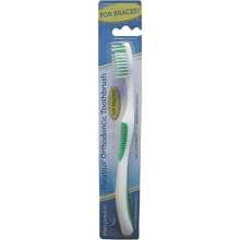 Orthodontic Toothbrush For Brs Soft Bristle Brs Toothbrush For Dults Nd Ngled Bristles For Better Ccess Round Brckets Nd Rchires Comfort Silic Grip 1 Count - 如圖 - 查看 2
