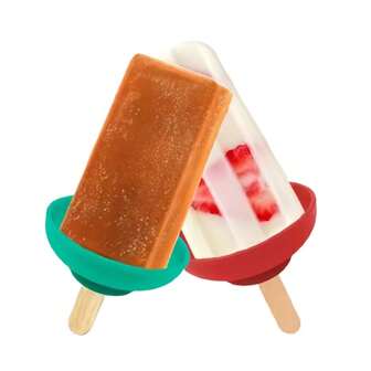 1pc Portable Ice Cream Tray Drip-Free Artifact Silicone Ice Cream Holder Anti-Dirty Hands Ice Cream Tray