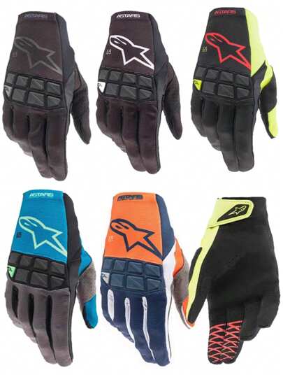 Alpinestars Mtb Mountain Bicycle Motorcycle Racing Gloves MX Motocross Gloves Full Finger Cycling Gloves Bike Accessories