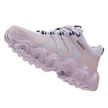 GUYISA Women's Safety Shoes, Anti-Crush, Anti-Puncture, Soft, Lightweight, Breathable, Fashion Pink Patchwork, Functional Work Shoes, Suitable For All Seasons - Baby Pink - View 8