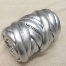 500克1件金属质感纱线，钩针编织纱线，用于钩编包，手提包，篮子，地毯，手工DIY编织包，手工编织线篮子，毛毯，地毯，巨型纱线，发光闪亮颜色仿金属皮革纱线