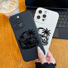 La funda de teléfono Angel's Eye de alta gama presenta un diseño de autobús de surf, es simple y creativa, y es adecuada para todos los  17/17 Pro/17 Pro Max/17 Air/ 16/16 Pro/16 Pro Max/16 Plus/ 15/15 Pro Max/15 Pro/15 Plus/ 14/14 Pro/14 Plus/14 Pro Max/ 13/13 Pro/13 Pro Max/12/12 Pro/12 Pro Max/11/11 Pro/11 Pro Max/XR/X/XS/XS Max. Los modelos están impresos con radiación ultravioleta, proporcionando protección de 360 grados, resistencia a golpes y caídas, lo que los hace el regalo de cumpleaños perfecto tanto para niños como para niñas. - Blanco 445 - Ver 6