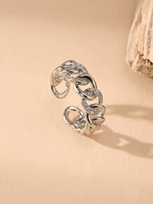 1 Pc Fashionable Luxury Minimalist Ring, Versatile Stylish Women Accessory
