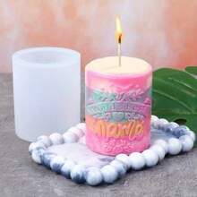 DIY Crystal Dropper Mold, Cylindrical Candle Mold, Dropper Ornament, Silicone Mold