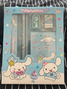 Sanrio 12-delige cadeauset voor meisjes, inclusief schattige schoolspullen met Kuromi- en Rilakkuma-thema, praktische kleine cadeautjes voor studenten en kinderen, beloningen voor de start van het schooljaar