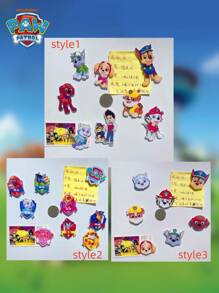 Paw Patrol 7/8/9pcs Cute Paw Patrol Set Of Whiteboard, Blackboard, Magnet Fridge Stickers Cartoon, The Best Holiday Gift For Good Friends, Party Atmosphere Decoration, Perfect Party Decoration, Home Decoration Ornaments, Perfect Room Decoration, Christmas Gift Valentine's Day, Ideal Friend Gifts For Birthday Celebrations, Souvenirs, Women's Souvenir, Cute Aesthetic, Valentine Day Gifts, Decorations, Home Decor, Valentines Gifts