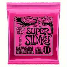 3 Sets Ernie Ball 2223 Super Slinky Nickel Wound Electric Guitar Strings 9-42, Electric Guitar Strings - 3PCS電動2221 10-46 - 查看 3