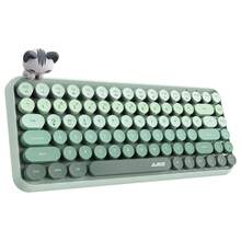 ATTACK SHARK FELICON 308i Wireless Bluetooth Keyboard, Retro Typewriter Design With Gradient Colorful Round Keycaps And Cute Magnetic Cat Doll, 84 Keys, Multi Device Keyboard For IPad/Laptop/PC/Win - Multicolor - View 14