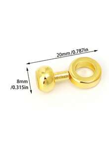 Hardware Accessories (Including Buckle Rings) - Zipper Buckle Rings, Chain Clip Connector Set Conversion Bag Accessories, Suitable For Crossbody Bag And Wallet Modification, DIY Handbag Accessories, Adjustable, Zinc Alloy, Punk Metal, Suitable For Suitcases, Handicrafts, Clothing, Bags, Shoes, Suitable For Craft Enthusiasts - Multicolor - View 7