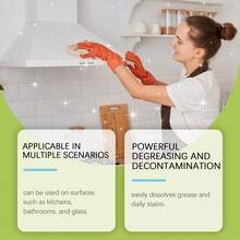 Multi-Purpose Cleaning Spray For Kitchen & Bathroom, Remove Stains And Limescale On Multi-Surface - White - View 4