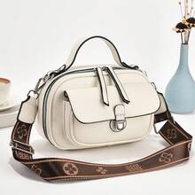 Women Shoulder Bags - 卡其 - 查看 7