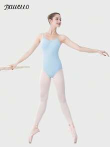 balletto Adult Ballet Dance Leotard - Lace Leotard Camisole, Snug Fit For Training, Audition, Gymnastics